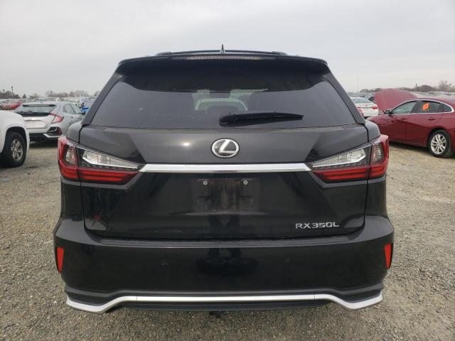 JTJDZKCA0K2018381 - 2019 LEXUS RX 350 L BLACK photo 6