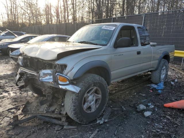 5TESM92N24Z383312 - 2004 TOYOTA TACOMA XTRACAB PRERUNNER SILVER photo 1