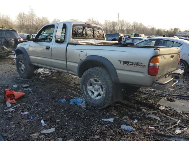 5TESM92N24Z383312 - 2004 TOYOTA TACOMA XTRACAB PRERUNNER ვერცხლისფერი ფოტო 2