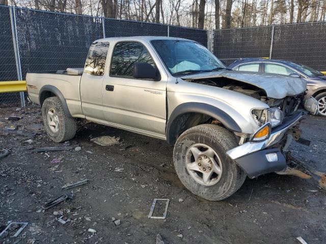 5TESM92N24Z383312 - 2004 TOYOTA TACOMA XTRACAB PRERUNNER SILVER photo 4