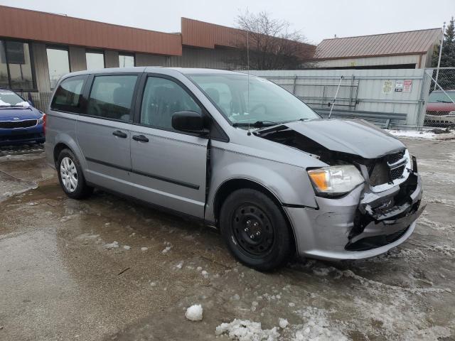 2C4RDGBG0ER145776 - 2014 DODGE GRAND CARA SE SILVER photo 4