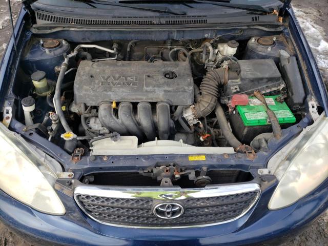 2T1BR32E66C679750 - 2006 TOYOTA COROLLA CE BLUE photo 11