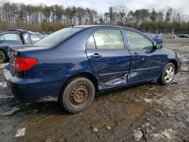 2T1BR32E66C679750 - 2006 TOYOTA COROLLA CE BLUE photo 3