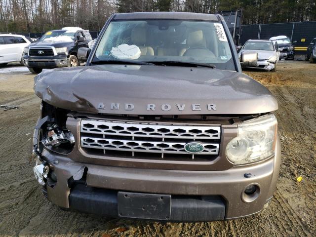 SALAG2D46BA558028 - 2011 LAND ROVER LR4 HSE BROWN photo 5