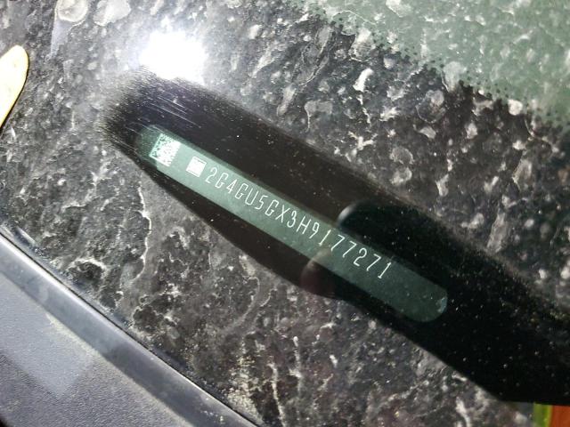 2G4GU5GX3H9177271 - 2017 BUICK REGAL GS BLACK photo 12