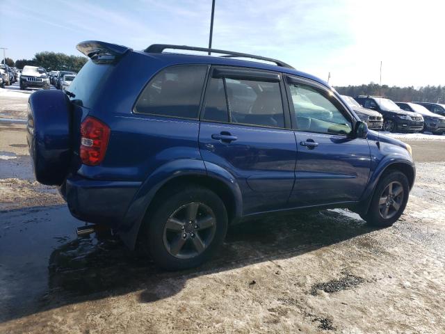 JTEHD20VX46001783 - 2004 TOYOTA RAV4 BLUE photo 3