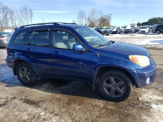 JTEHD20VX46001783 - 2004 TOYOTA RAV4 BLUE photo 4