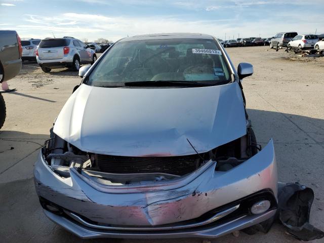 2HGFB2F96DH539618 - 2013 HONDA CIVIC EXL SILVER photo 5