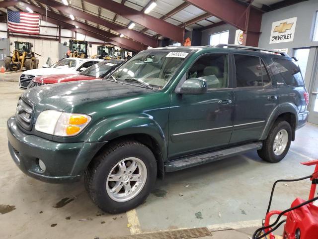 5TDBT48A94S216016 - 2004 TOYOTA SEQUOIA LIMITED GREEN photo 1