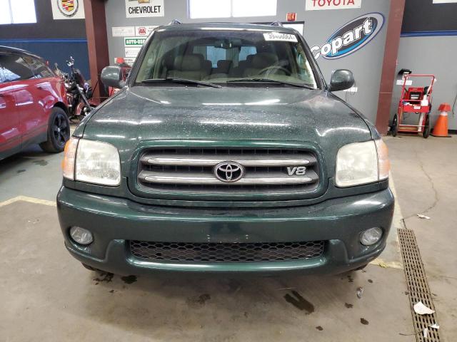 5TDBT48A94S216016 - 2004 TOYOTA SEQUOIA LIMITED GREEN photo 5
