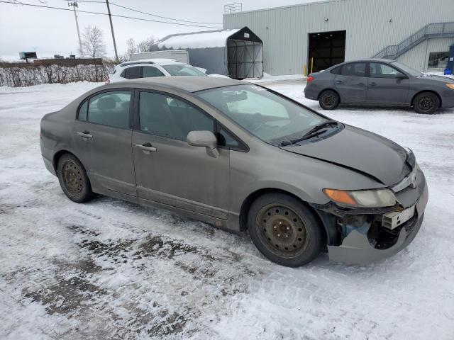 2HGFA16507H021843 - 2007 HONDA CIVIC LX BEIGE photo 4