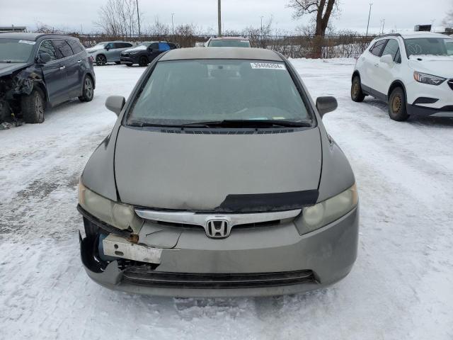 2HGFA16507H021843 - 2007 HONDA CIVIC LX BEIGE photo 5