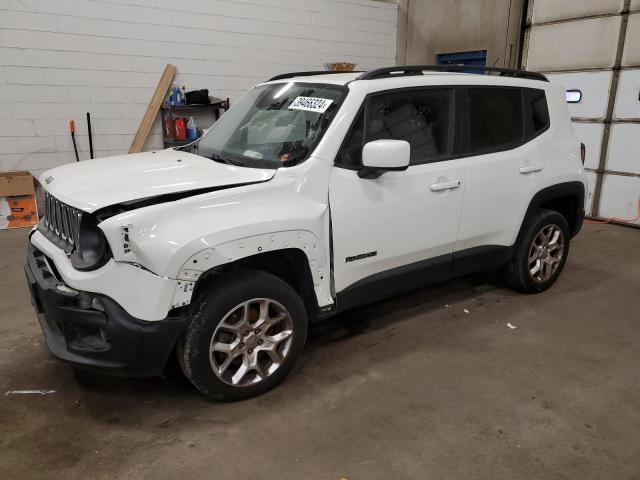 ZACCJBBB6HPE62315 - 2017 JEEP RENEGADE LATITUDE WHITE photo 1