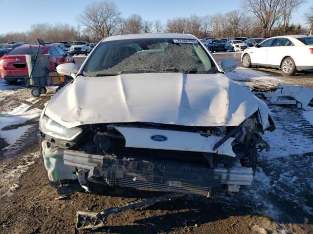 3FA6P0K98DR212478 - 2013 FORD FUSION TITANIUM WHITE photo 5