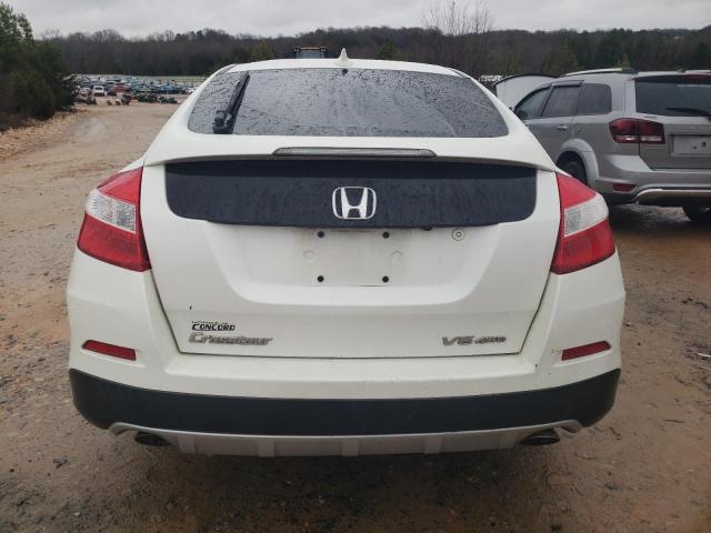 5J6TF2H56DL006083 - 2013 HONDA CROSSTOUR EXL WHITE photo 6