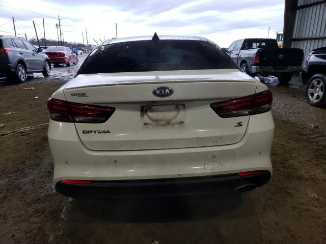 5XXGT4L31JG233095 - 2018 KIA OPTIMA LX WHITE photo 6