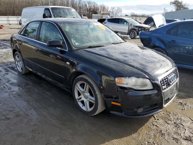 WAUAF78E08A110528 - 2008 AUDI A4 2.0T BLACK photo 4