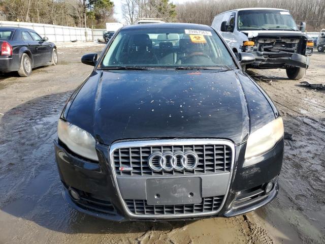 WAUAF78E08A110528 - 2008 AUDI A4 2.0T BLACK photo 5