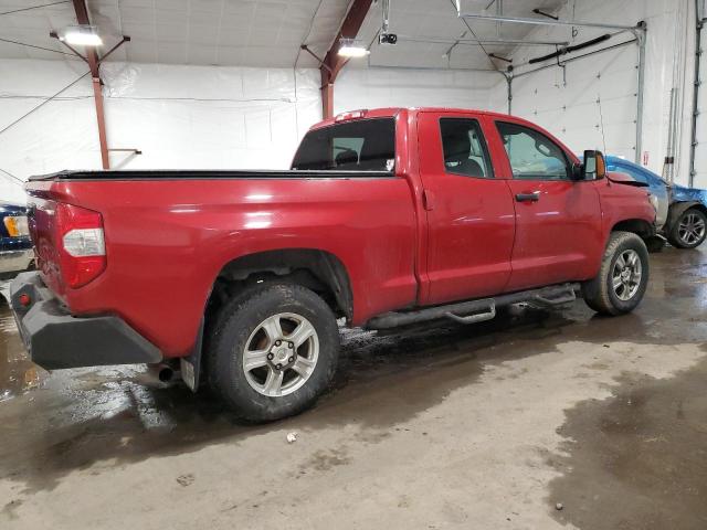5TFUY5F19JX725547 - 2018 TOYOTA TUNDRA DOUBLE CAB SR/SR5 RED photo 3