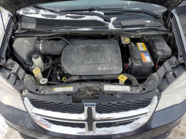 2D4RN4DG0BR729943 - 2011 DODGE GRAND CARA EXPRESS CHARCOAL photo 12