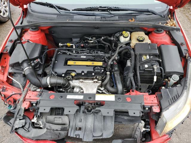 1G1PG5SB4E7414640 - 2014 CHEVROLET CRUZE LTZ RED photo 11