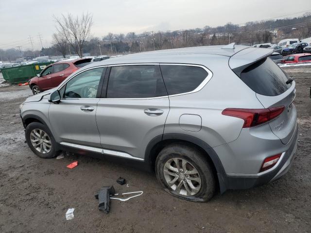 5NMS33AD3LH189587 - 2020 HYUNDAI SANTA FE SEL SILVER photo 2