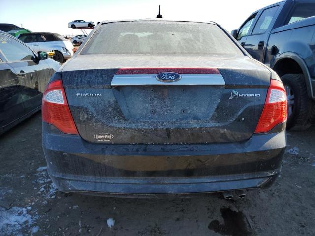 3FADP0L31AR249675 - 2010 FORD FUSION HYBRID BLACK photo 6