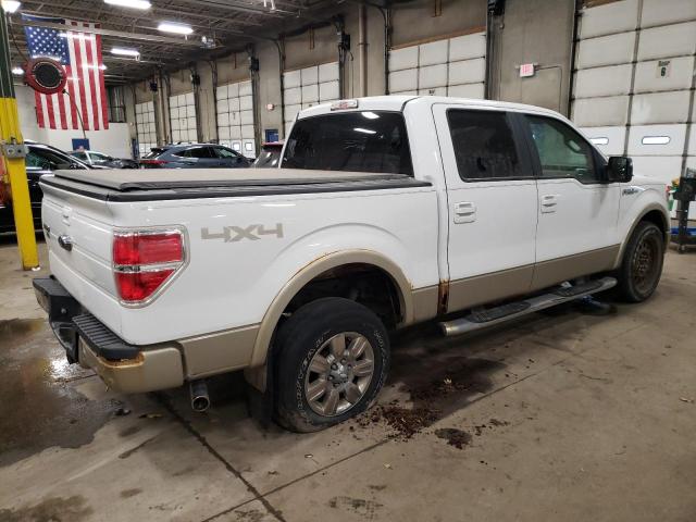 1FTPW14V89FB26299 - 2009 FORD F150 SUPERCREW WHITE photo 3