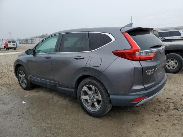 2HKRW2H82HH620391 - 2017 HONDA CR-V EXL GRAY photo 2