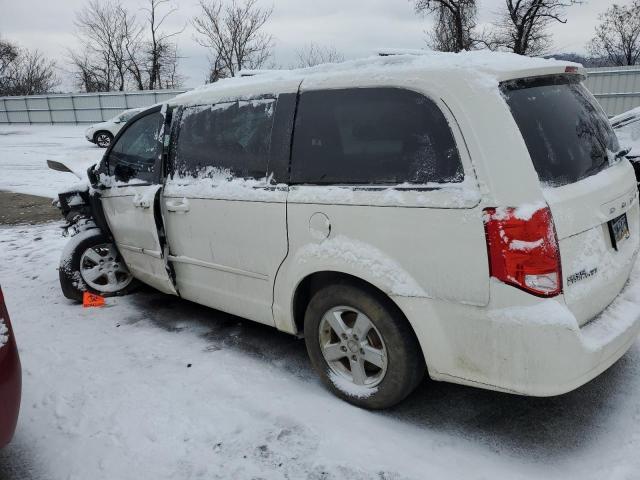 2C4RDGCG5CR247781 - 2012 DODGE GRAND CARA SXT WHITE photo 2