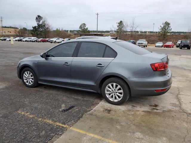 3VW637AJ5DM257463 - 2013 VOLKSWAGEN JETTA HYBRID GRAY photo 2