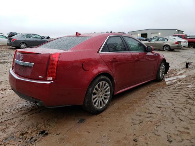 1G6DK5E37D0165130 - 2013 CADILLAC CTS PERFORMANCE COLLECTION RED photo 3