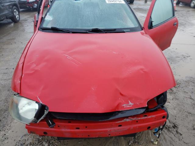 1G1JC12F947227390 - 2004 CHEVROLET CAVALIER RED photo 11