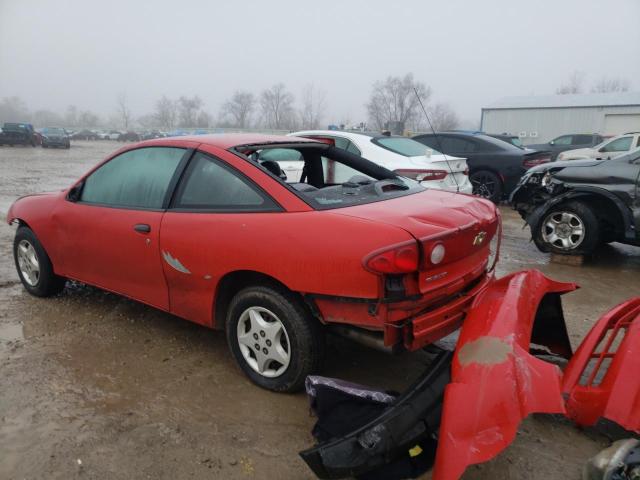 1G1JC12F947227390 - 2004 CHEVROLET CAVALIER RED photo 2