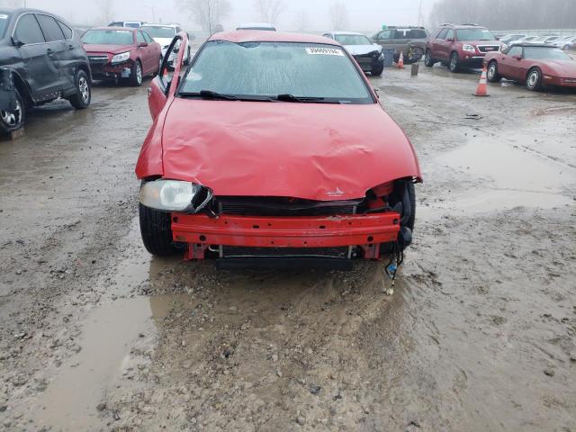 1G1JC12F947227390 - 2004 CHEVROLET CAVALIER RED photo 5