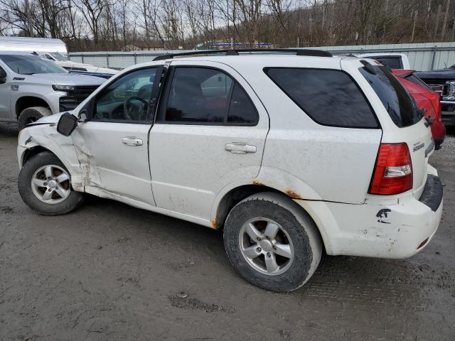 KNDJC735085809556 - 2008 KIA SORENTO EX WHITE photo 2