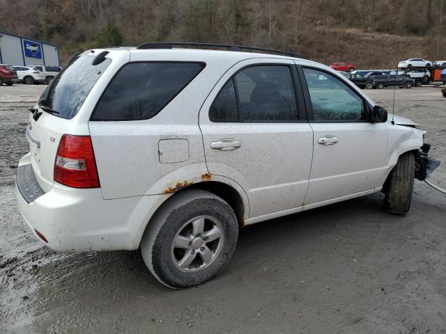 KNDJC735085809556 - 2008 KIA SORENTO EX WHITE photo 3