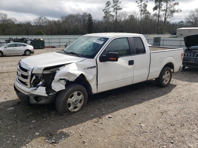 1FTEX1CM1EFA05167 - 2014 FORD F150 SUPER CAB WHITE photo 1