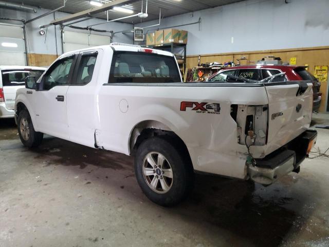 1FTEX1EP8GFA70835 - 2016 FORD F150 SUPER CAB WHITE photo 2