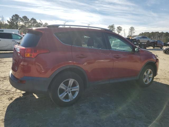 2T3RFREV3EW155370 - 2014 TOYOTA RAV4 XLE RED photo 3