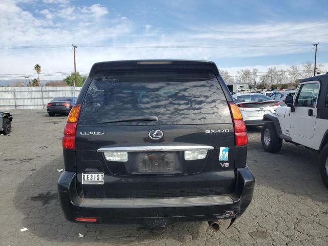 JTJBT20X370130063 - 2007 LEXUS GX 470 BLACK photo 6