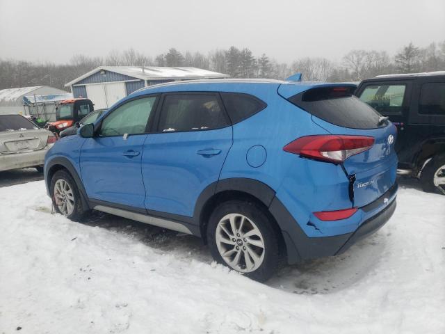 KM8J3CA46JU699557 - 2018 HYUNDAI TUCSON SEL BLUE photo 2