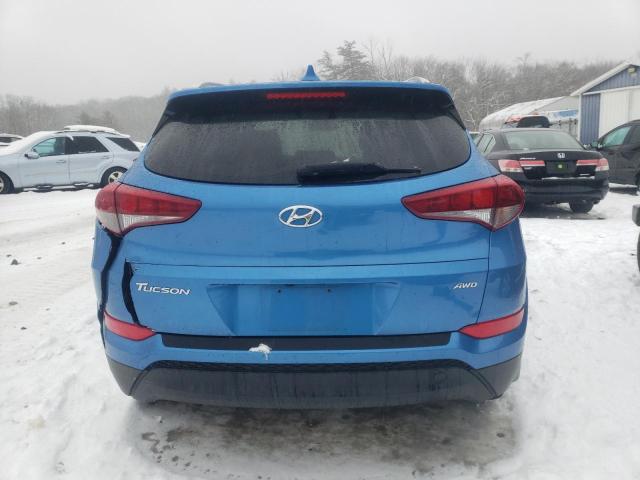 KM8J3CA46JU699557 - 2018 HYUNDAI TUCSON SEL BLUE photo 6