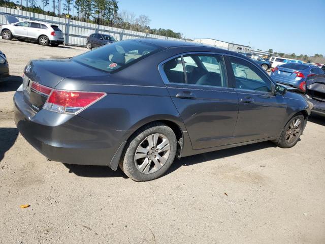 1HGCP2F69BA018575 - 2011 HONDA ACCORD SE GRAY photo 3