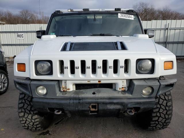 5GRGN23U57H104245 - 2007 HUMMER H2 WHITE photo 5