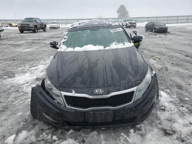 KNAGN4A70B5087193 - 2011 KIA OPTIMA EX BLACK photo 5