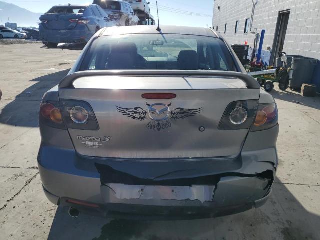 JM1BK323461487203 - 2006 MAZDA 3 S GRAY photo 6