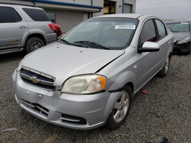 KL1TD56668B271677 - 2008 CHEVROLET AVEO BASE GRAY photo 1