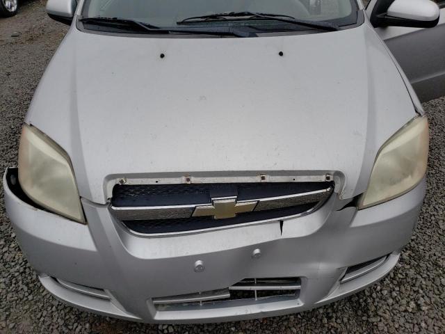 KL1TD56668B271677 - 2008 CHEVROLET AVEO BASE GRAY photo 11