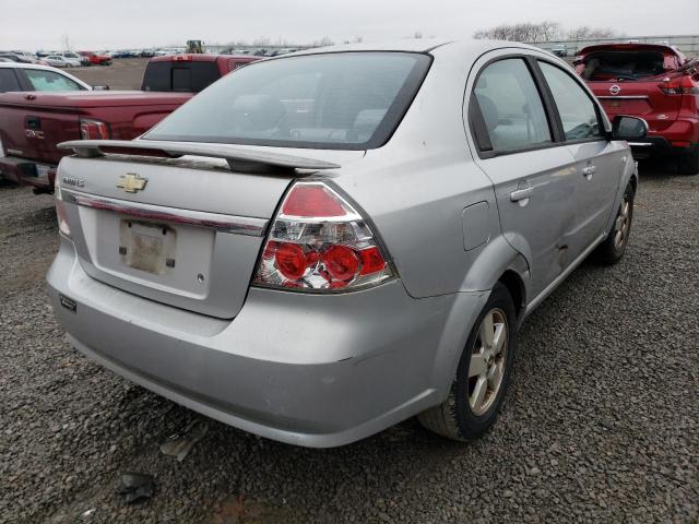 KL1TD56668B271677 - 2008 CHEVROLET AVEO BASE GRAY photo 3